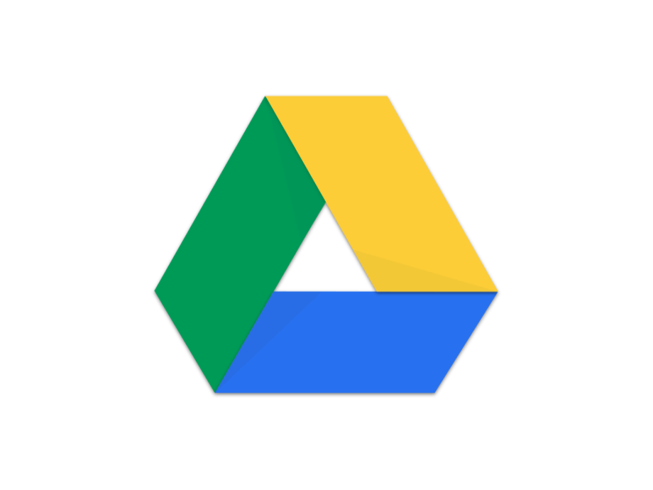 google drive logo blue