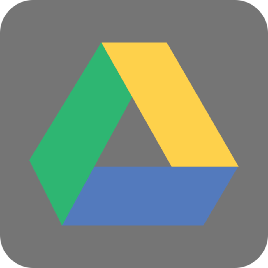 google drive logo round