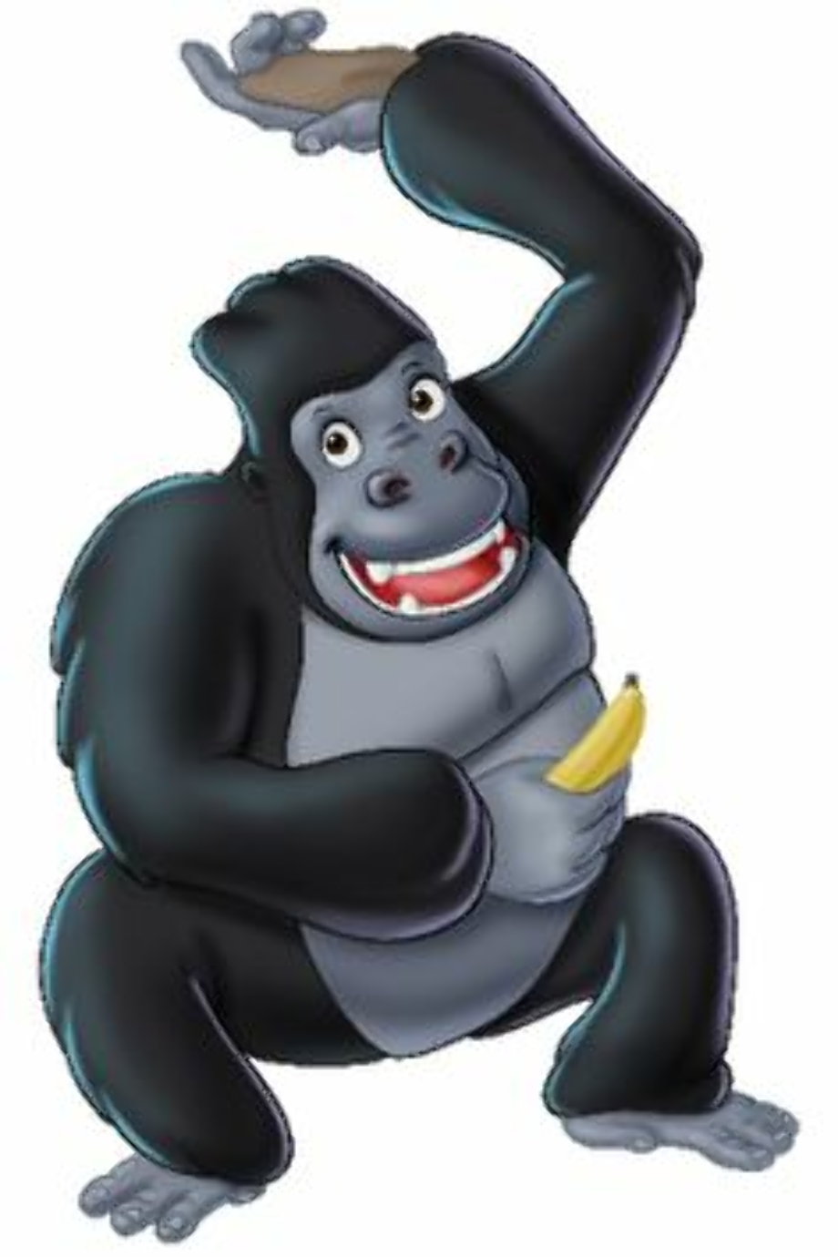 gorilla drawing cartoon