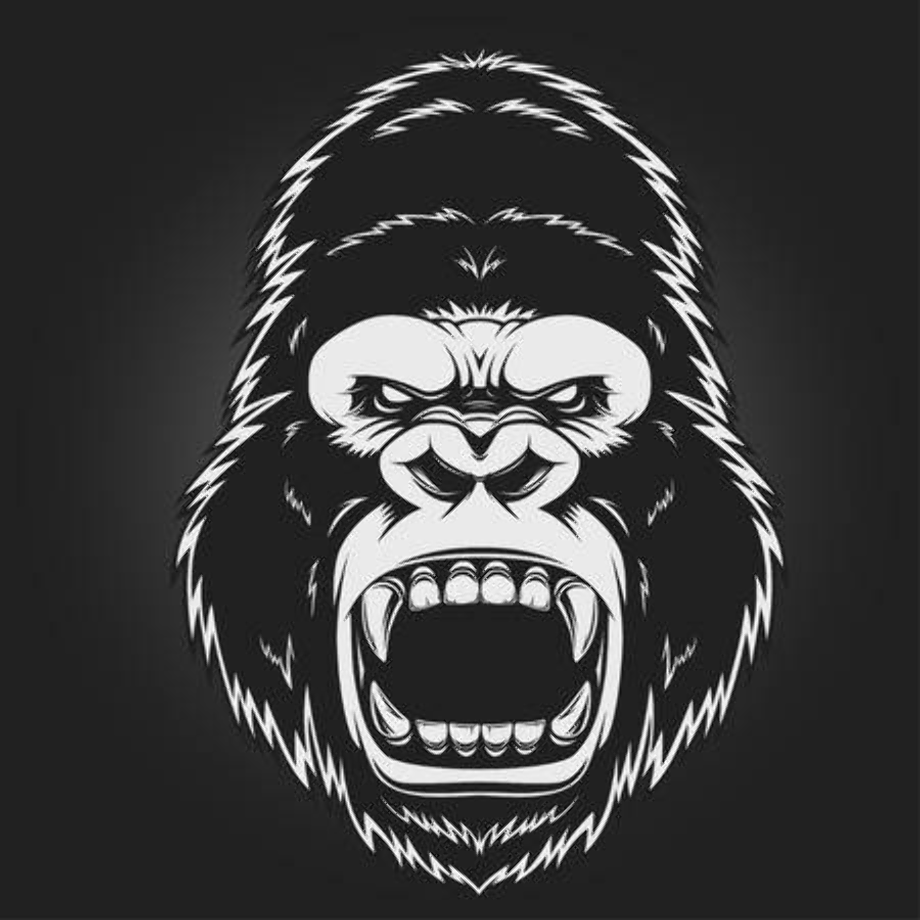Download High Quality gorilla clipart mad Transparent PNG Images - Art