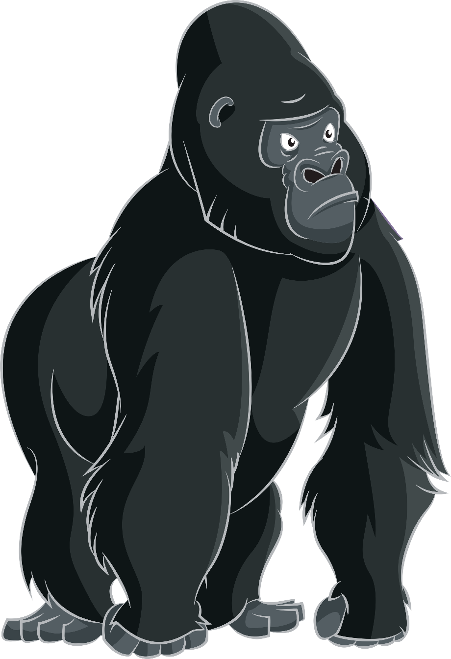 a gorilla drawing