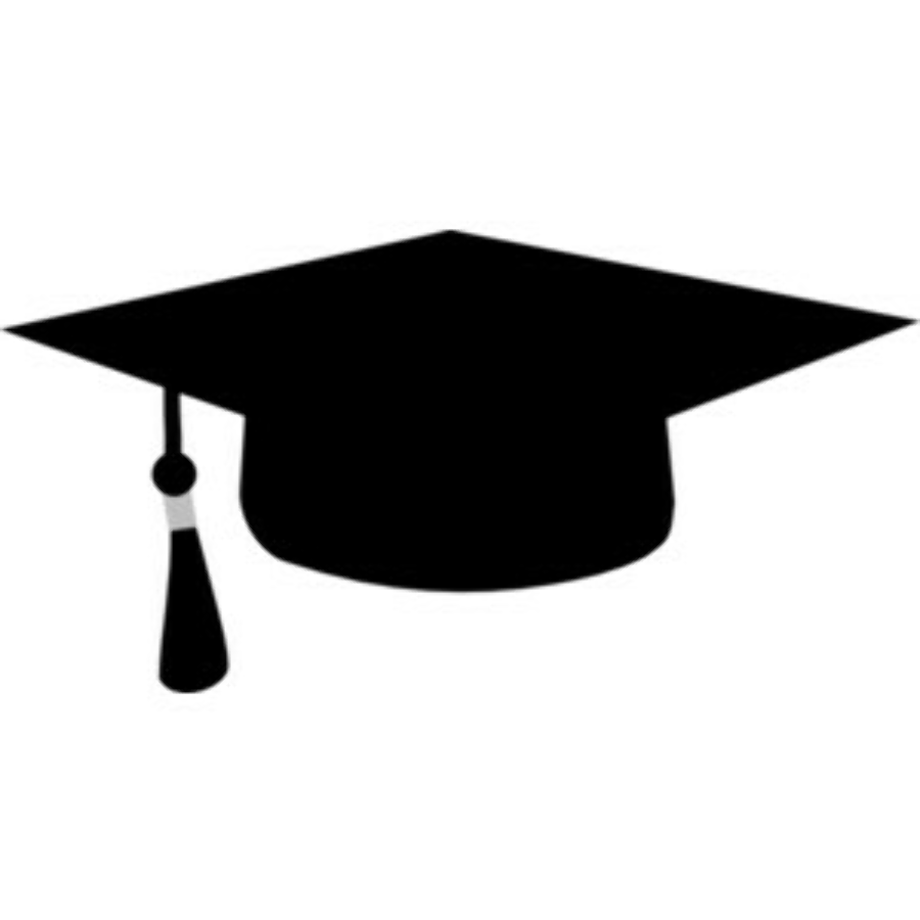 graduation cap clipart tilted