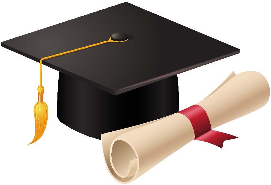 Download High Quality Graduation Cap Clipart Diploma Transparent Png