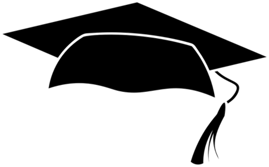 Download High Quality graduation hat clipart silhouette Transparent PNG ...