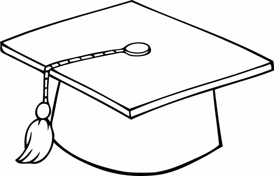 Download High Quality graduation cap clipart white Transparent PNG