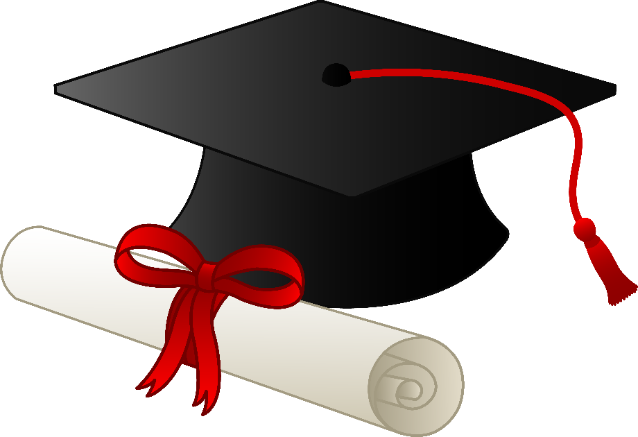 scroll clipart graduation