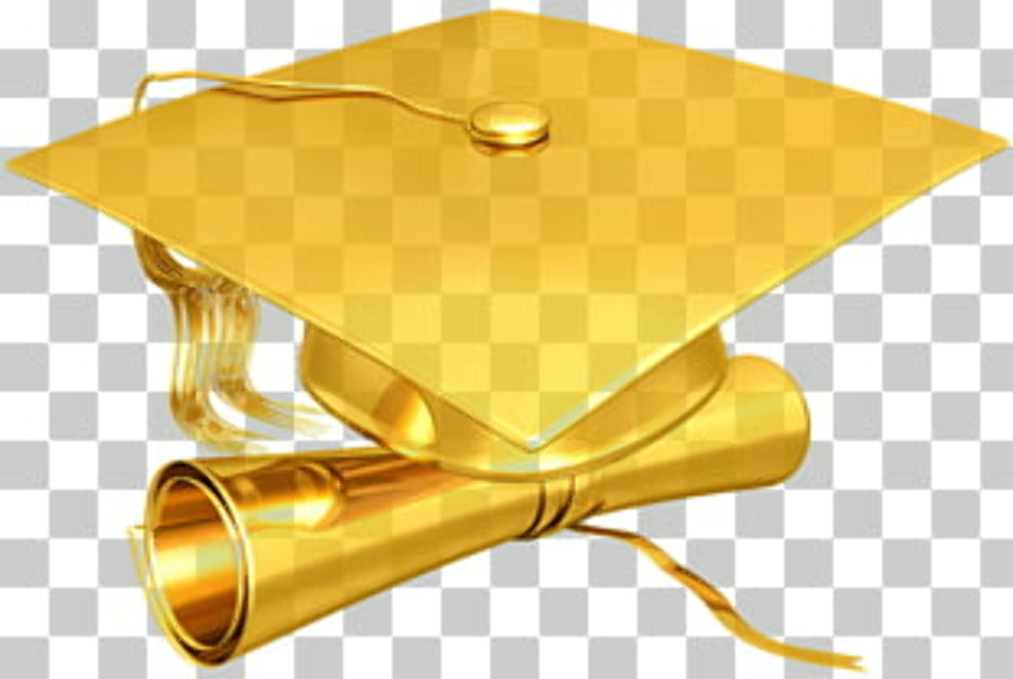 Download High Quality graduation clipart gold Transparent PNG Images ...