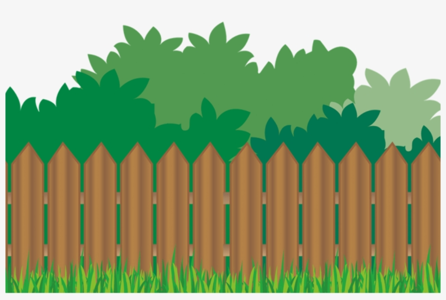 fence clipart background