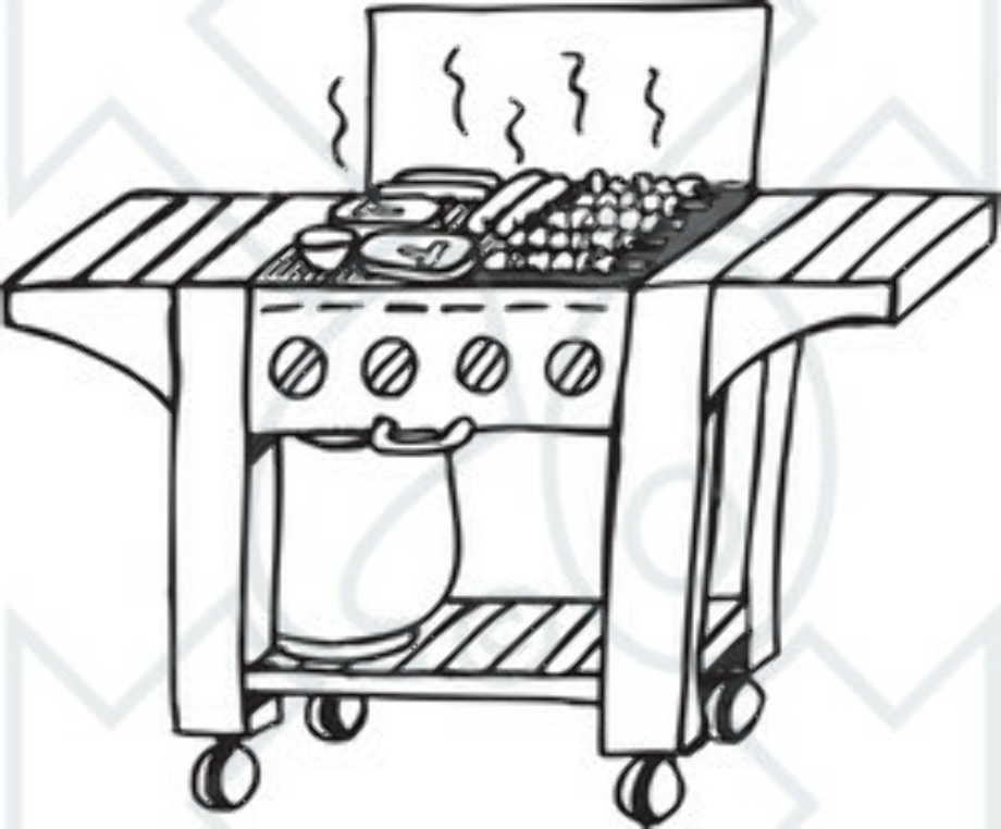 grill clipart gas
