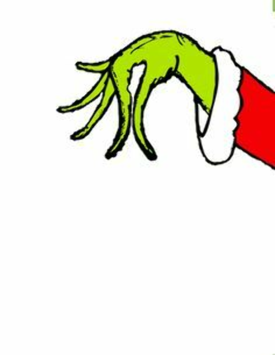 Download High Quality grinch clipart hand Transparent PNG Images Art