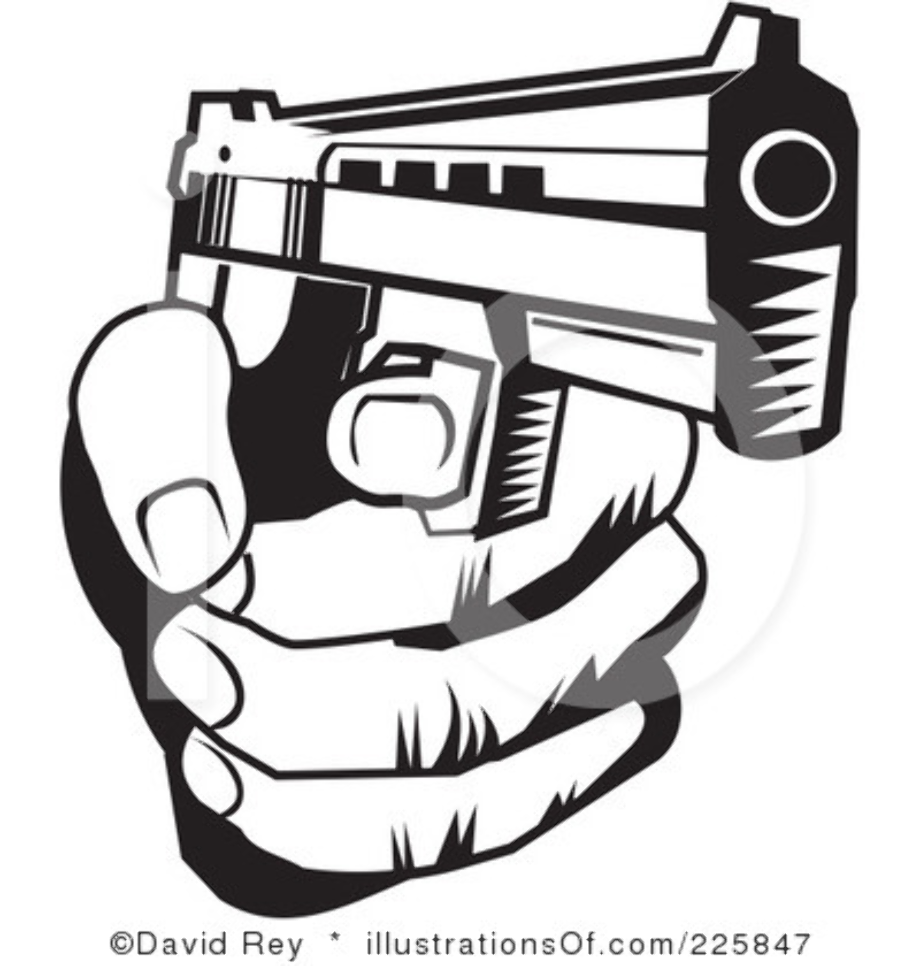 gun clipart cartoon