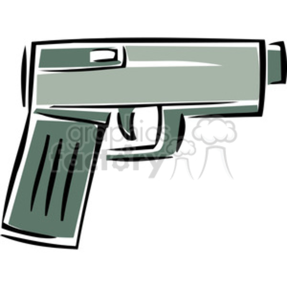 gun clipart cartoon