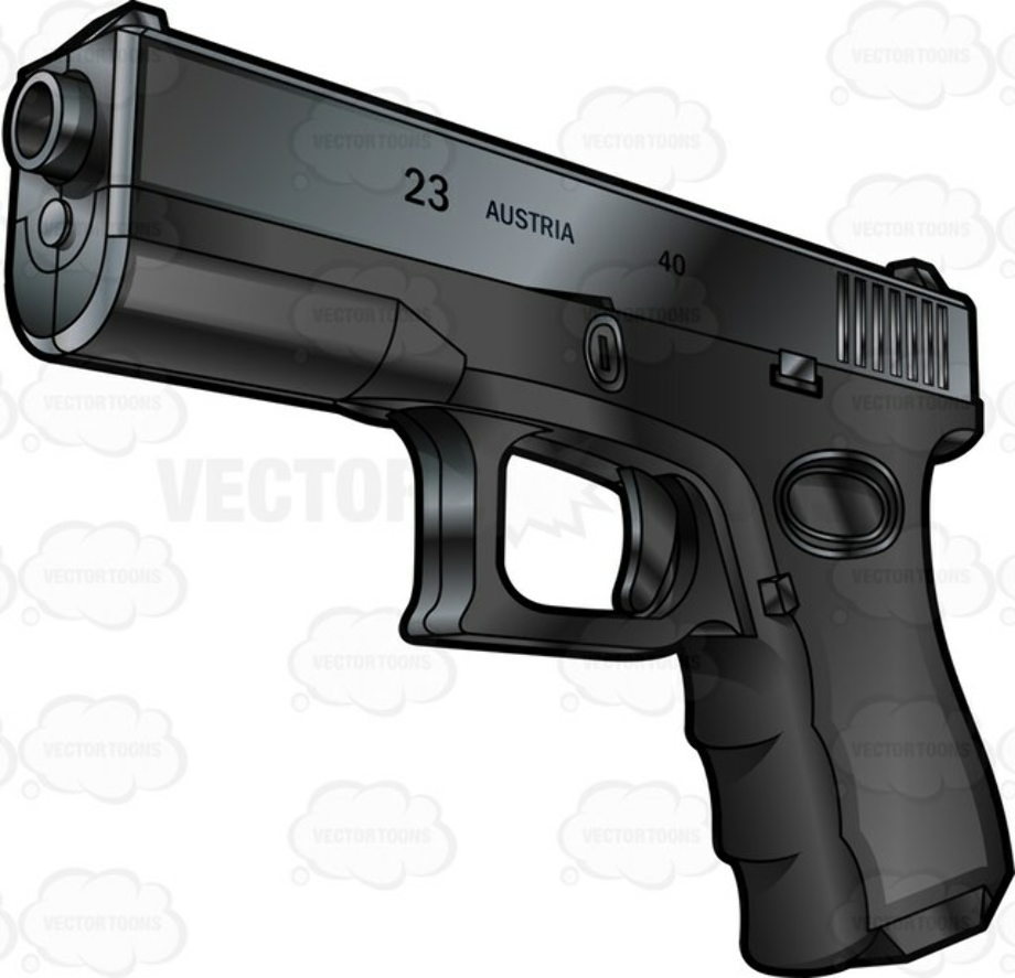 gun clipart glock