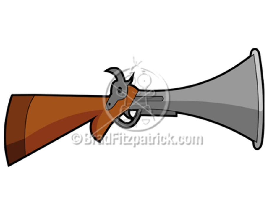 gun clipart musket