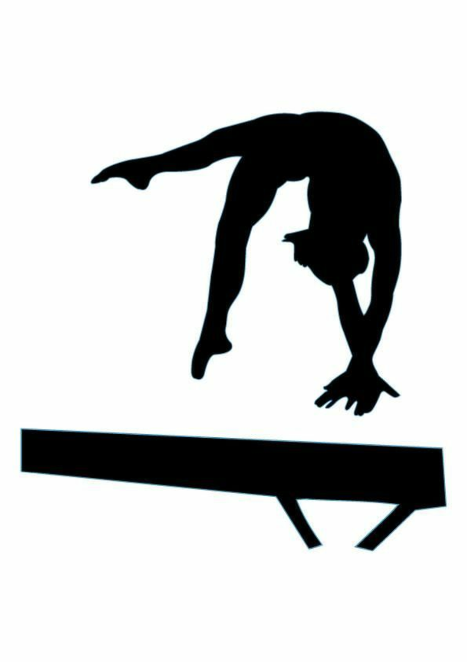 gymnastics clipart easy