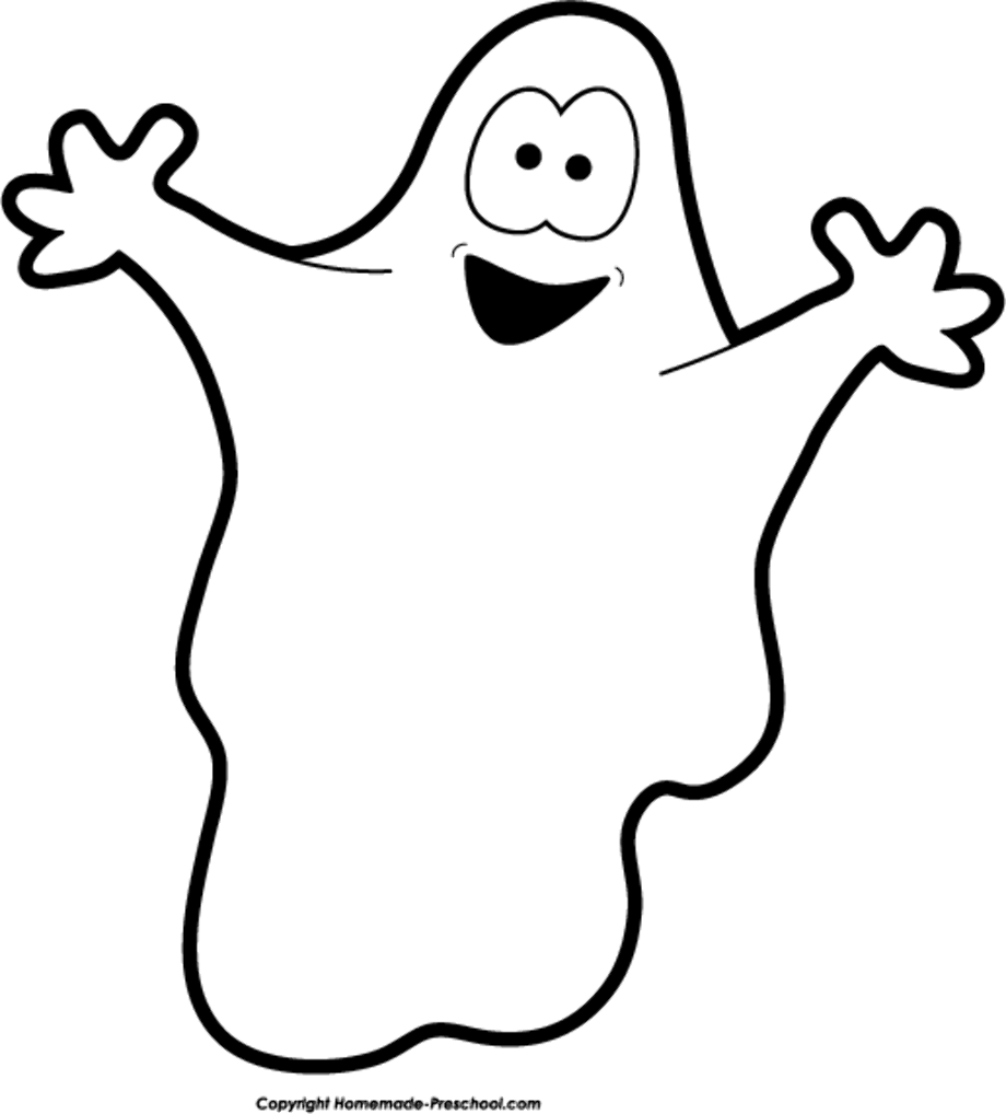 ghost clipart white