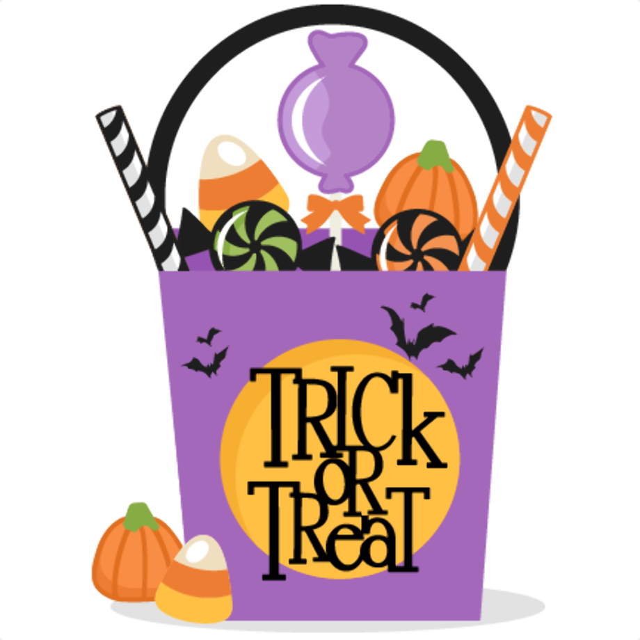 trick or treat clipart transparent background