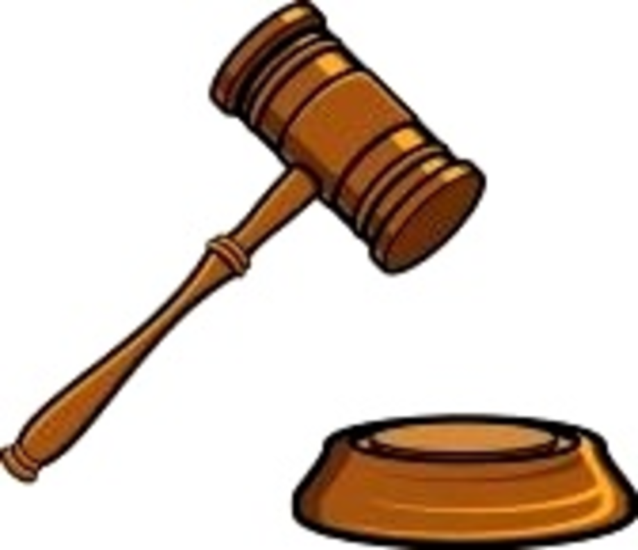 gavel clipart due process