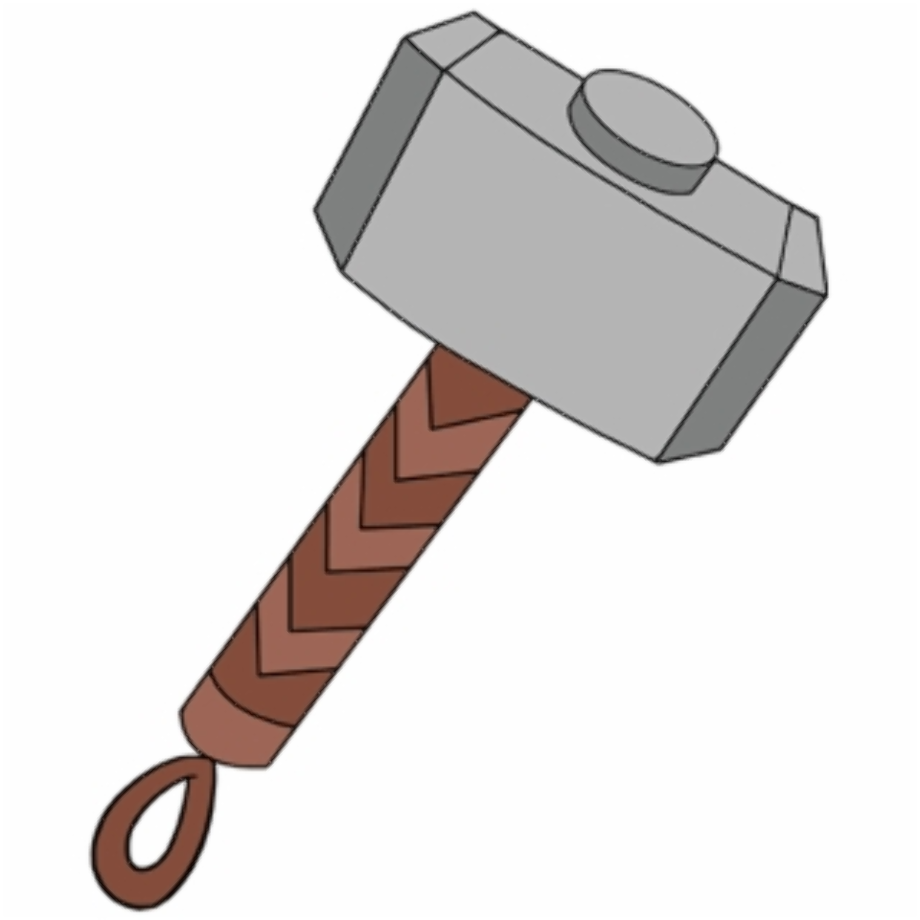 Download High Quality hammer clipart thor Transparent PNG Images - Art