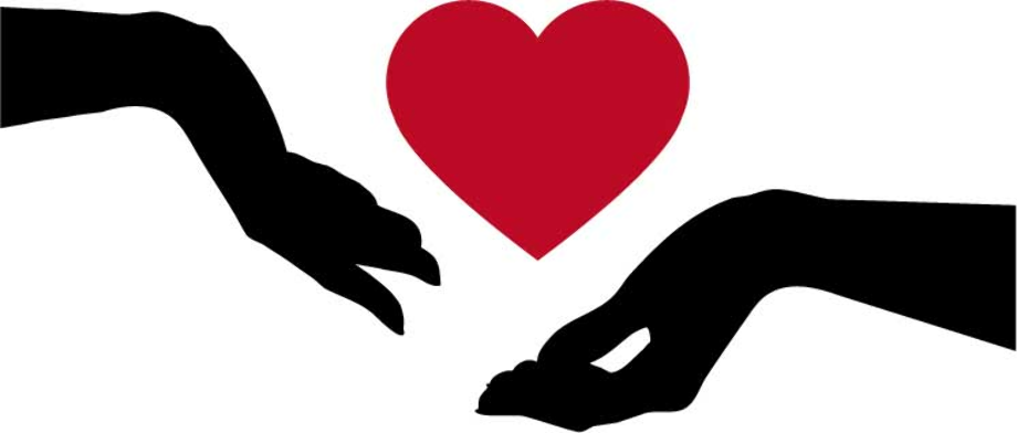 holding hands clipart back hand