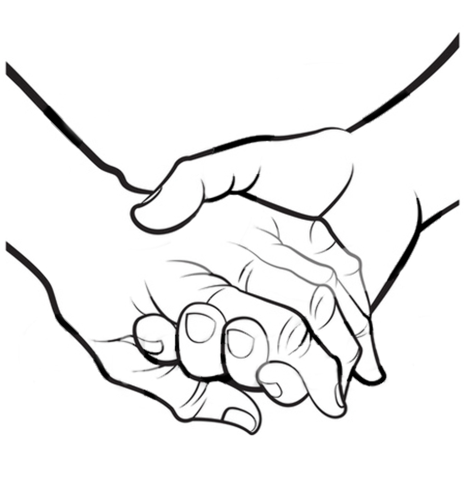 holding hands clipart juntas
