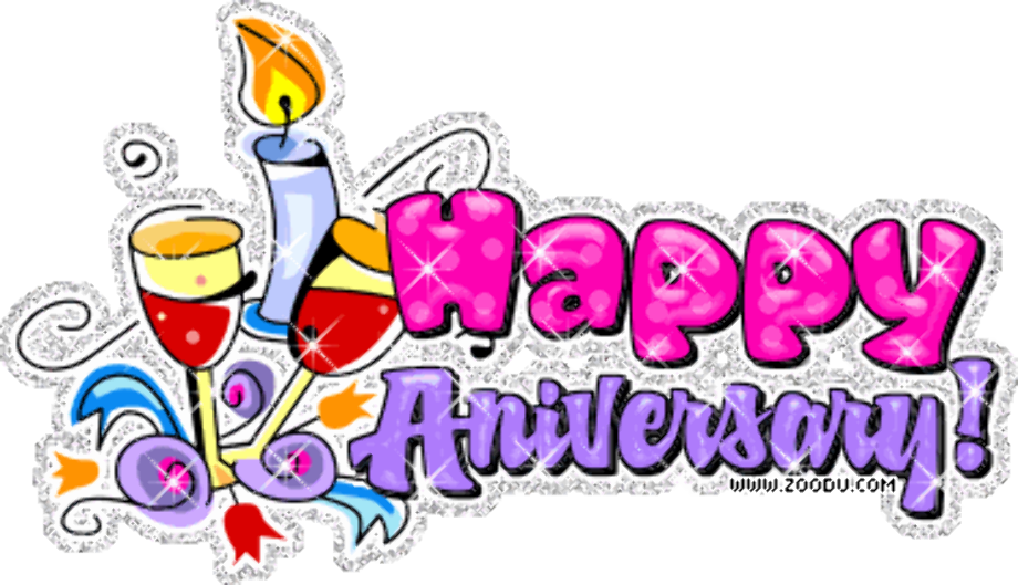 happy anniversary clipart 2nd