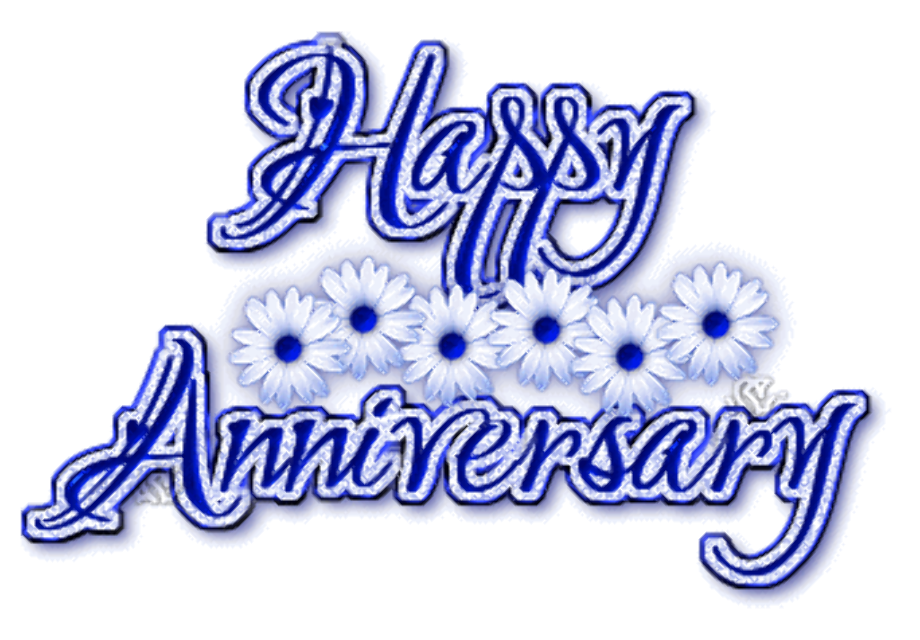 Download High Quality Happy Anniversary Clipart Blue Transparent Png