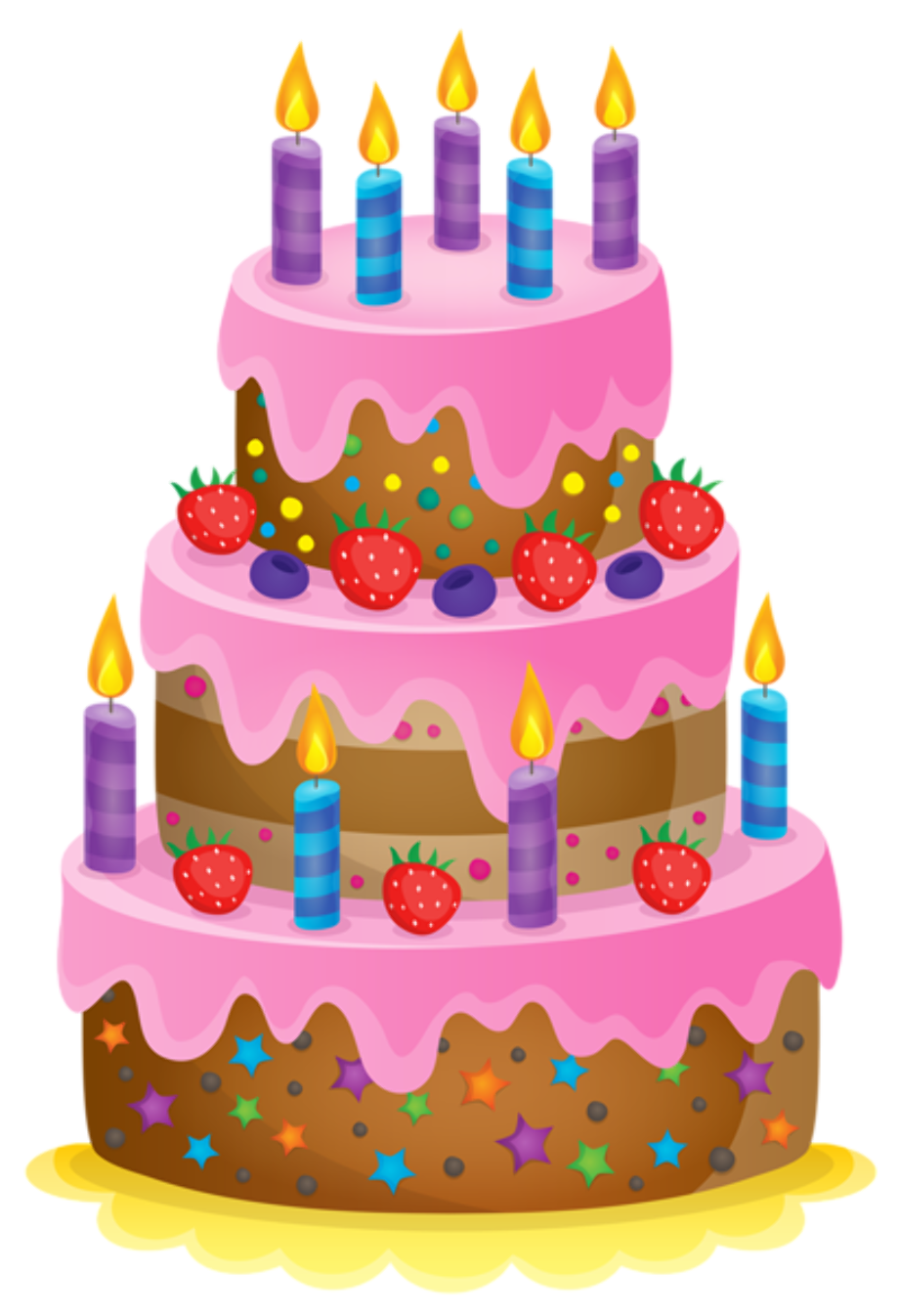 Download High Quality Happy Birthday Clipart Cake Transparent Png