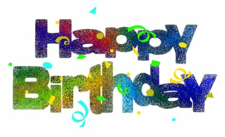 Download High Quality happy birthday clipart free glitter Transparent