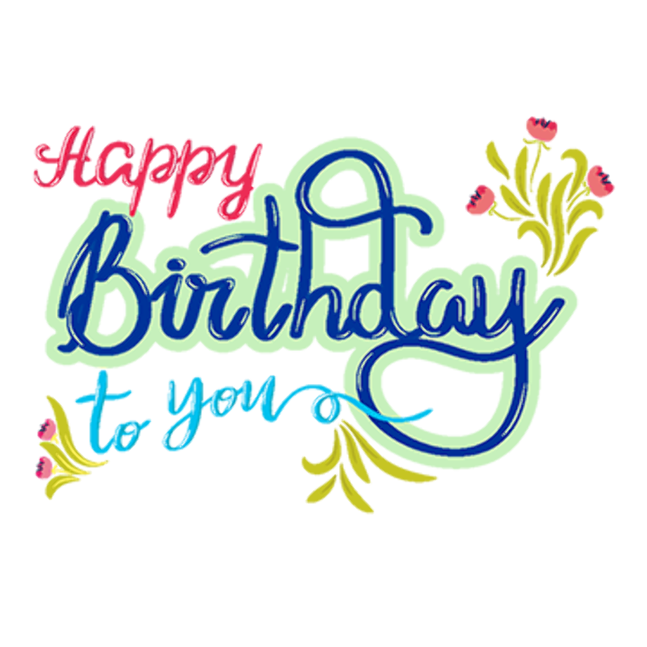 Download High Quality happy birthday clipart lettering Transparent PNG ...