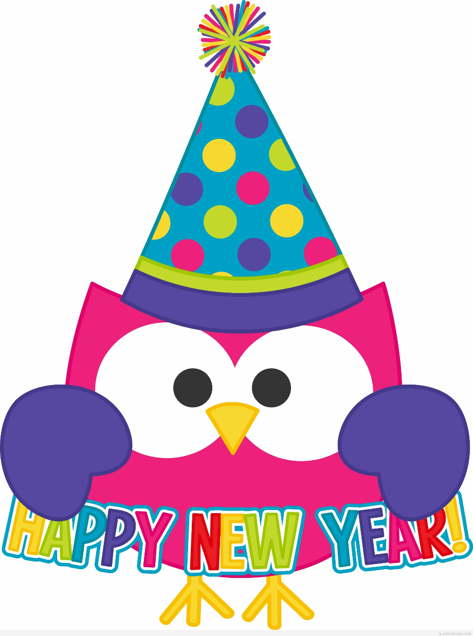 happy new year clipart cute