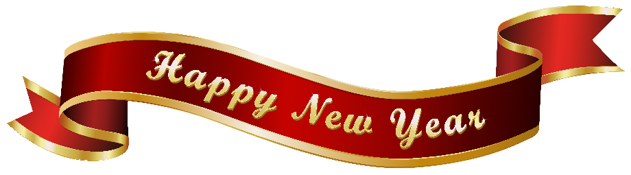 happy new year 2018 clipart transparent background