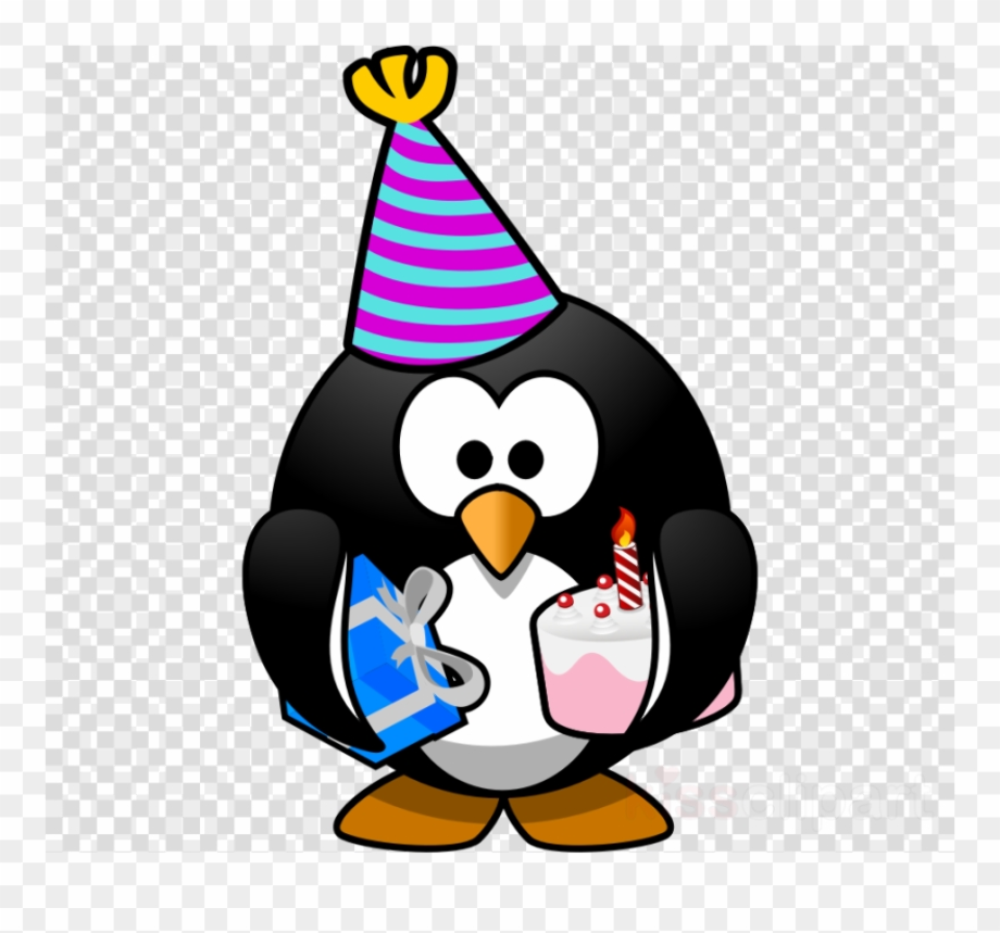 penguin clipart birthday