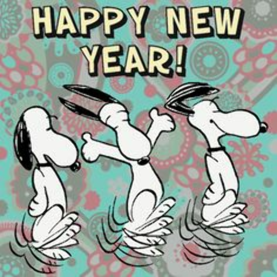 new year clipart charlie brown