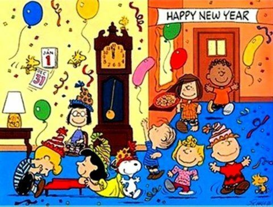 Download High Quality happy new year clipart snoopy Transparent PNG