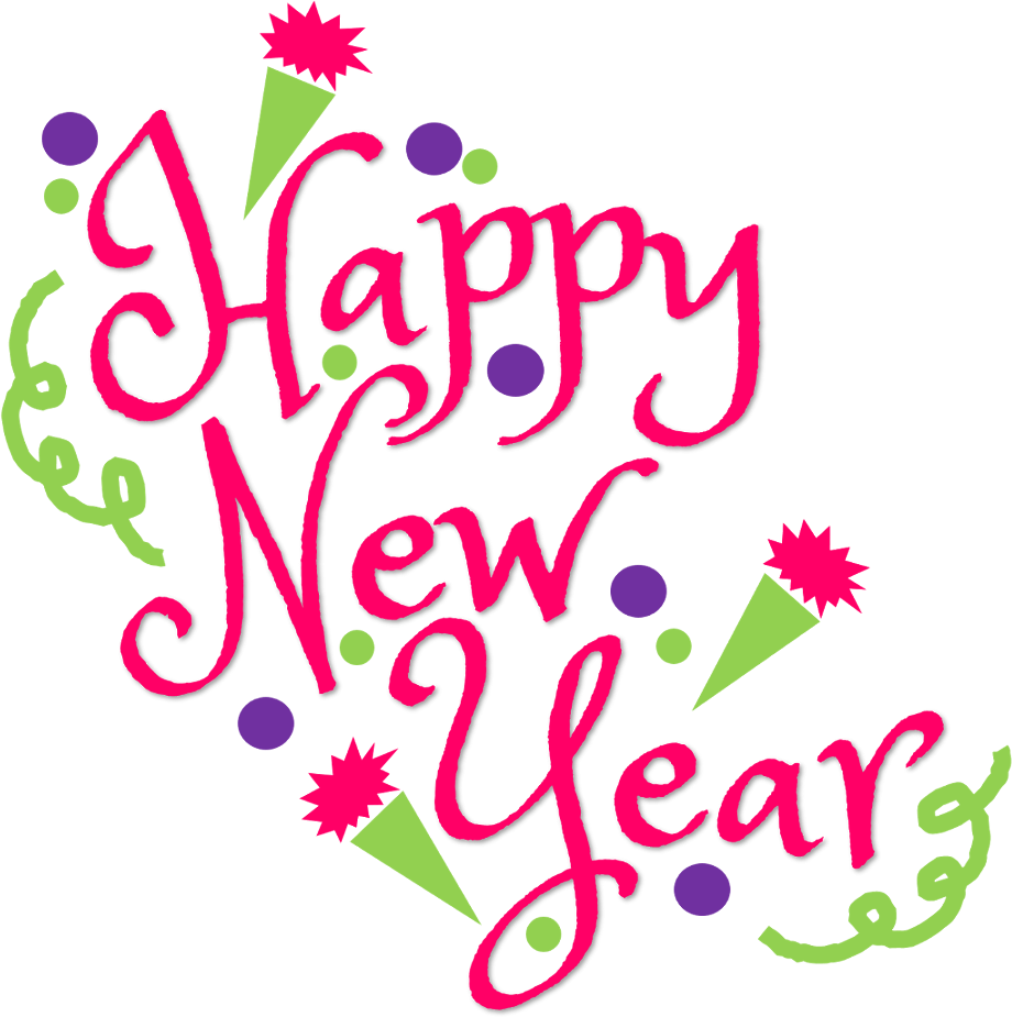 Download High Quality happy new year clipart transparent background