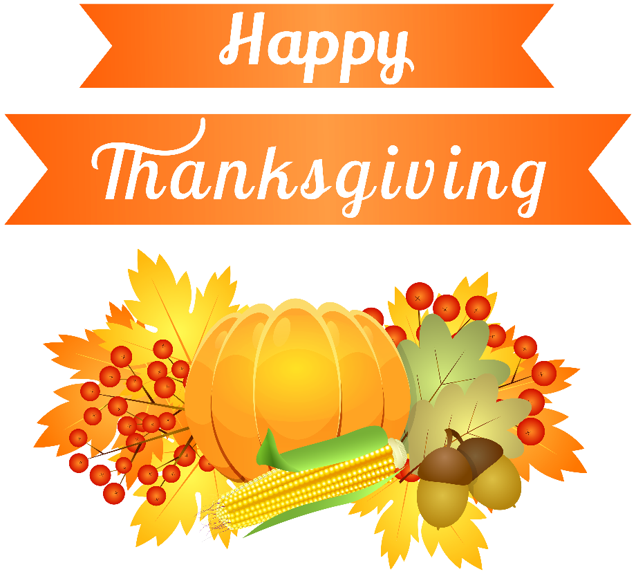 Download High Quality happy thanksgiving clipart transparent ...