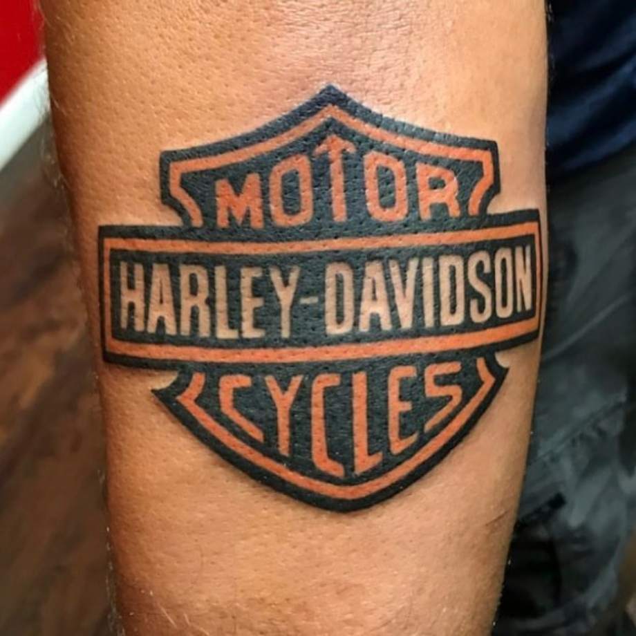 harley logo tattoo