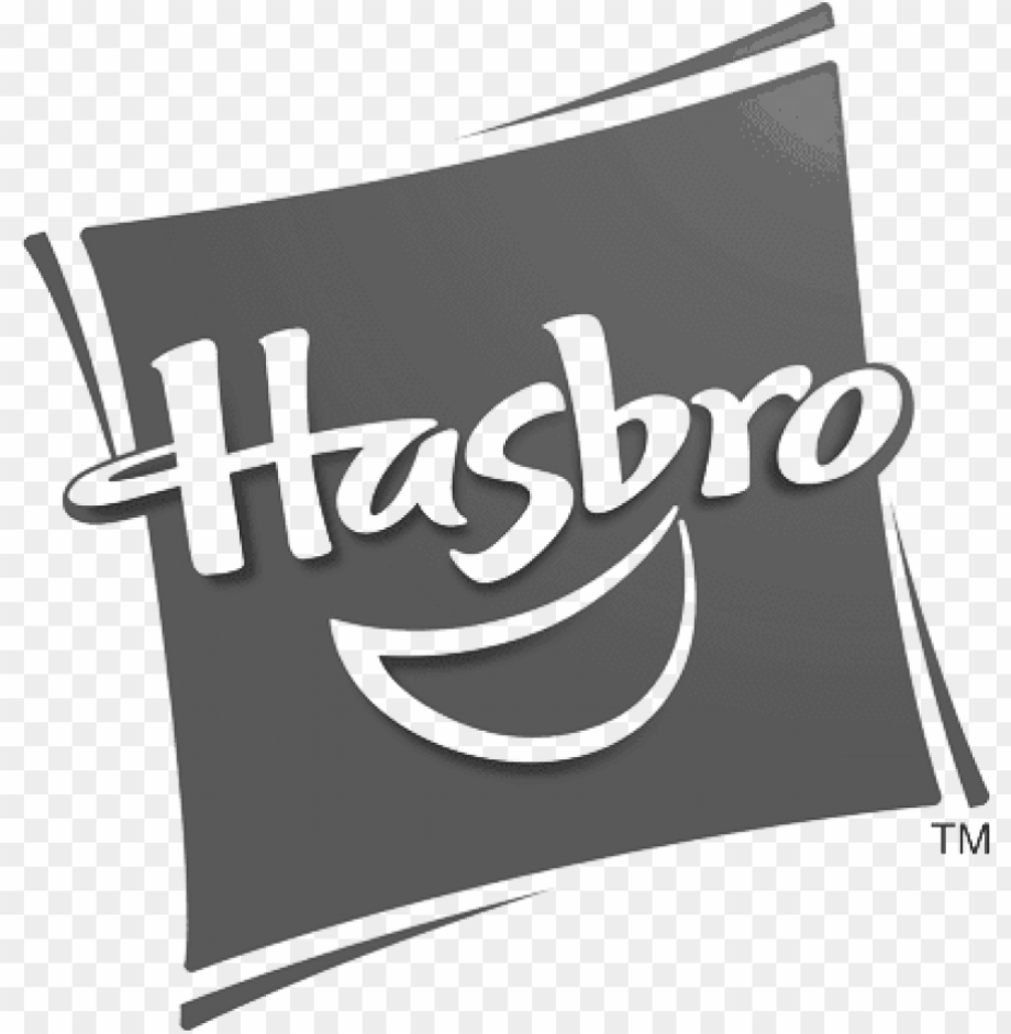 hasbro logo black and white