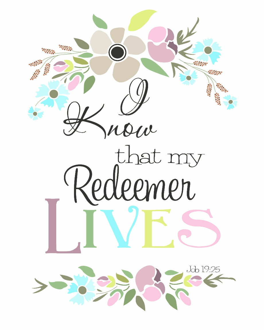 Free Printable Bible Verse Clip Art