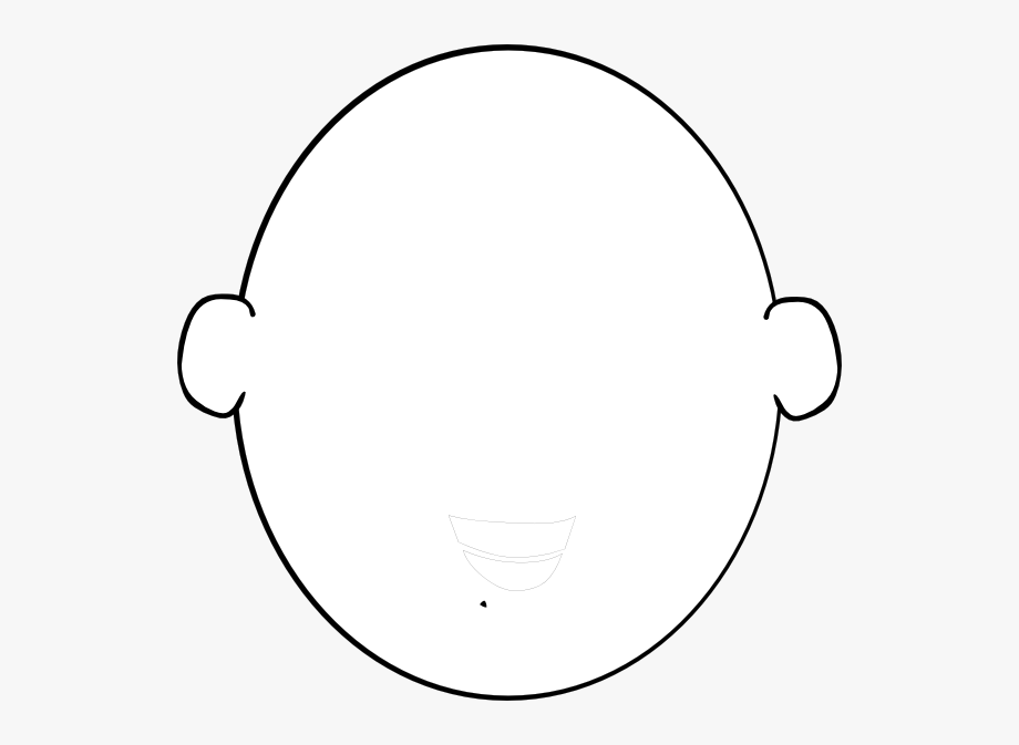 head clipart outline