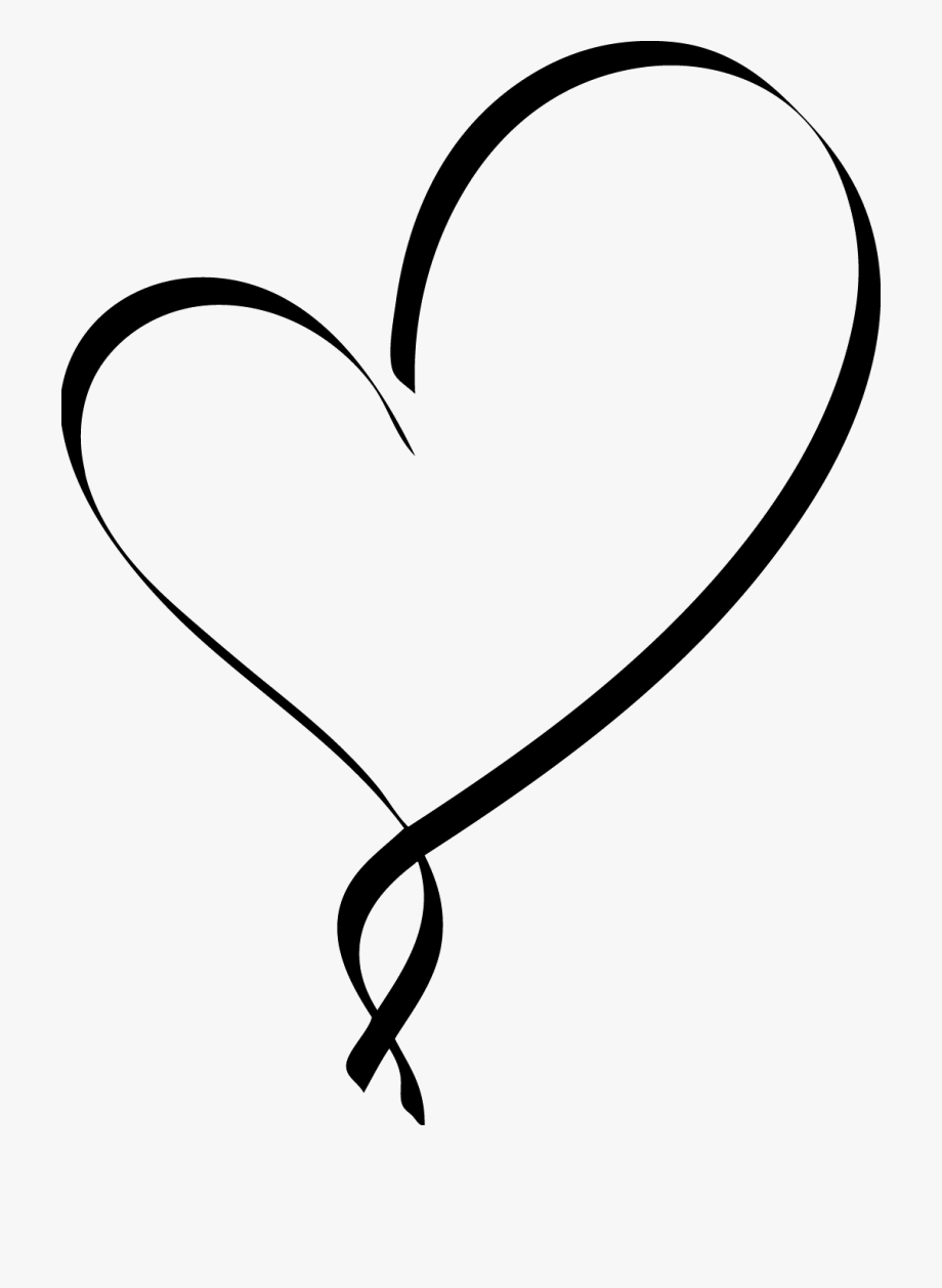 Download High Quality heart clipart black and white ...