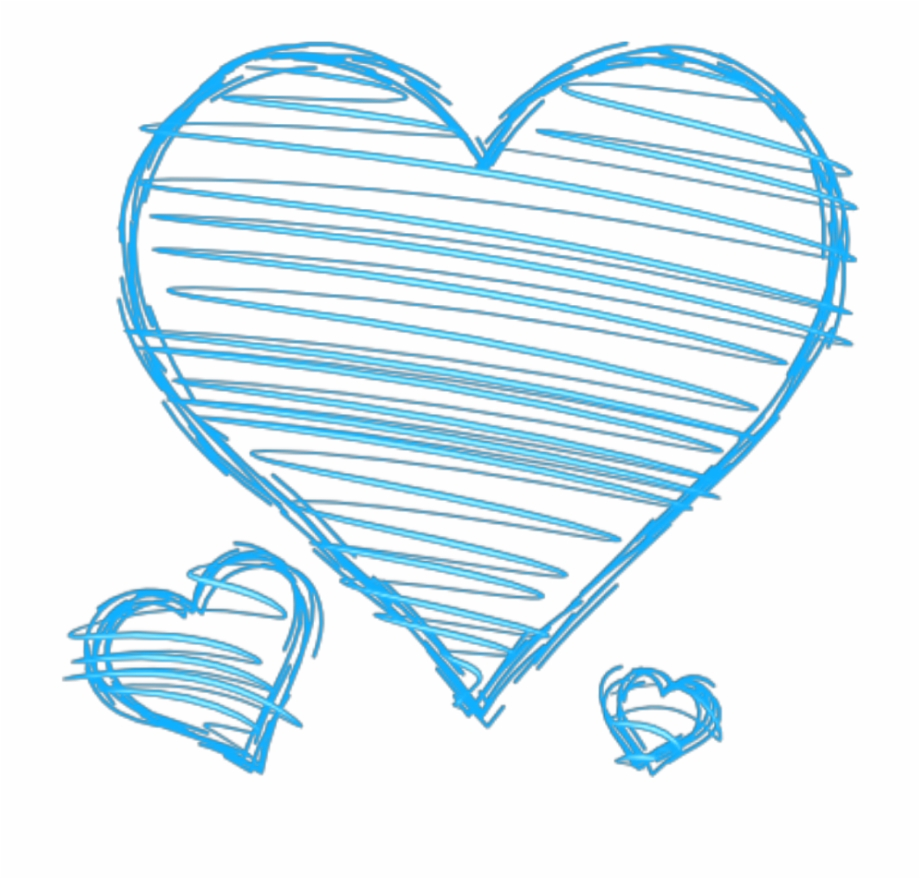 hearts clipart doodle