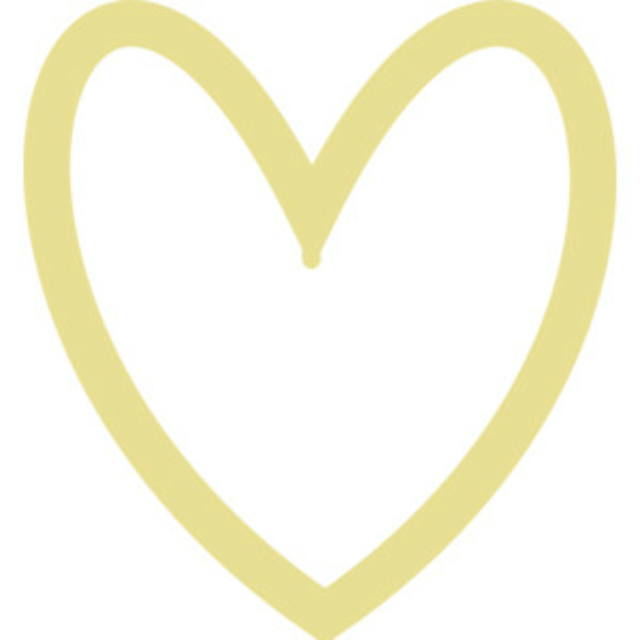 heart clipart free gold