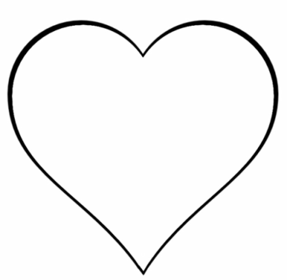 heart outline clipart silhouette