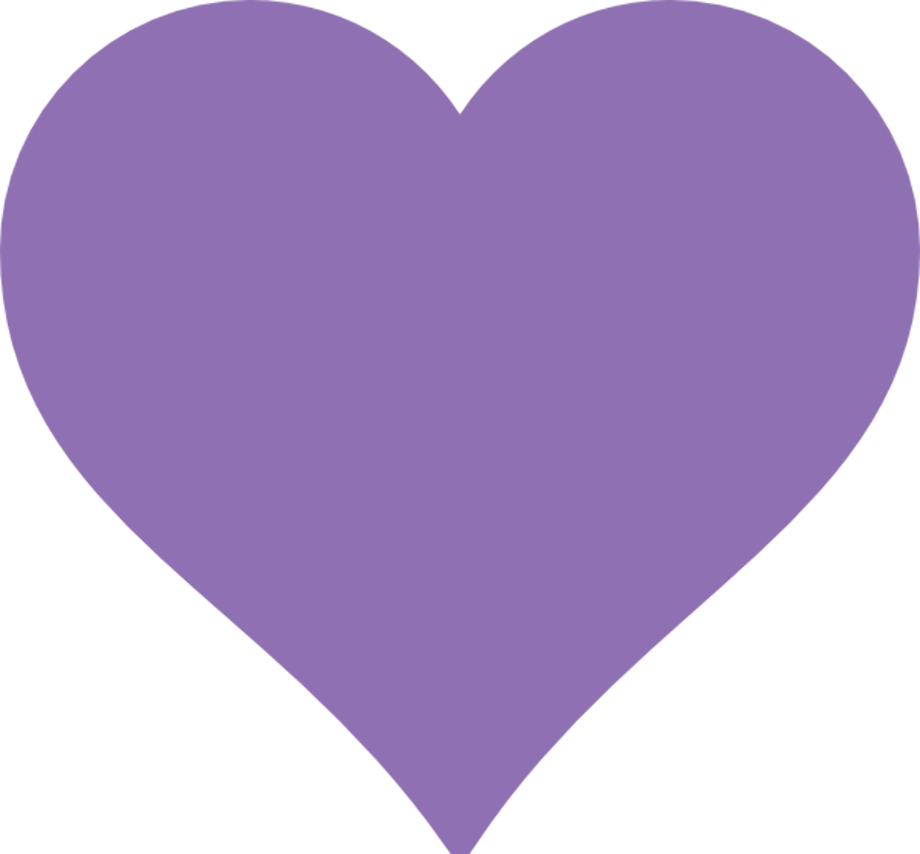 Download High Quality Heart Clipart Purple Transparent Png Images Art
