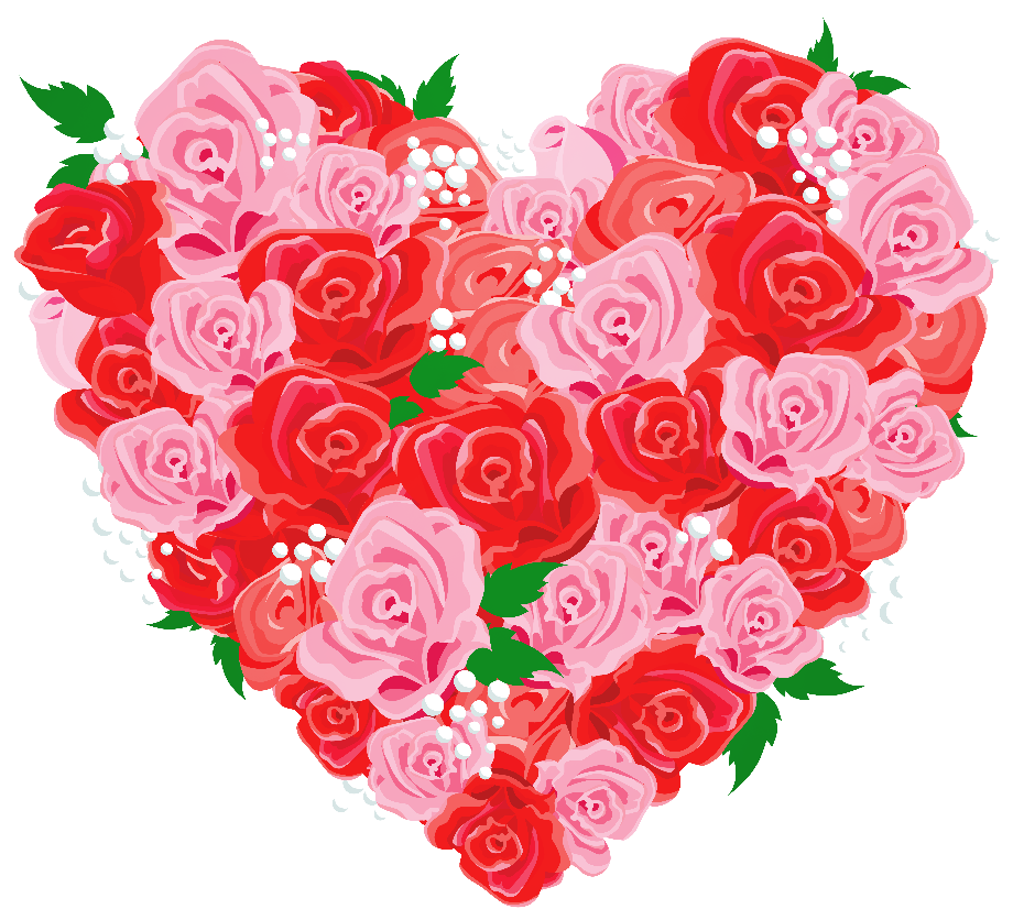 Download High Quality rose clipart heart Transparent PNG Images - Art ...