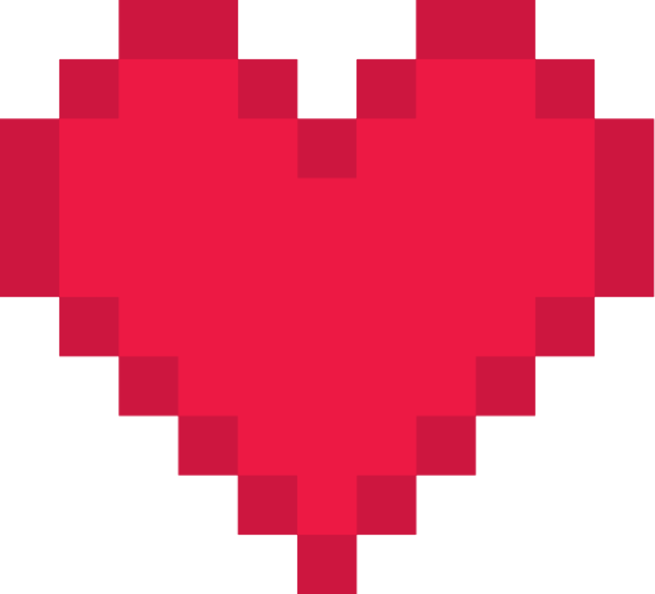 Download High Quality Heart Transparent Pixel Transparent Png Images