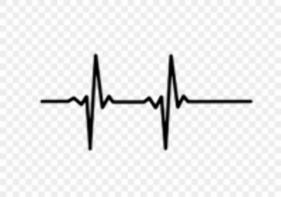 Download High Quality heartbeat clipart heart rhythm Transparent PNG