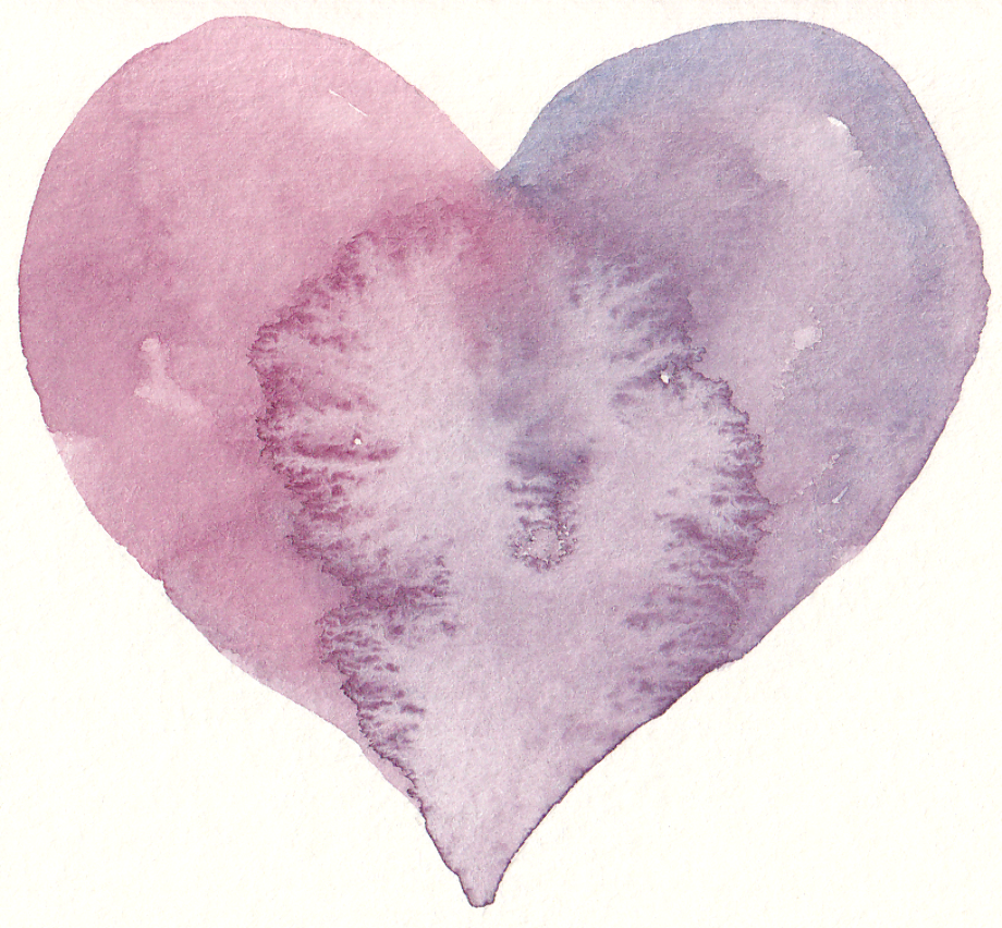 heart clipart free watercolor